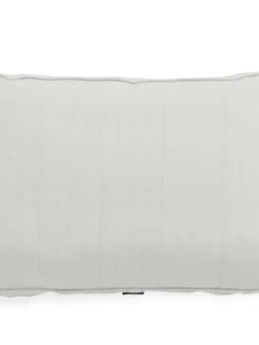 Lovesac Deep Back Pillow cover: Sky grey Corded Velvet